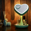 One box surprise early desk-style make-up mirror QHZLP-003 rechargeable makeup mirror touch switch can be stored Valentine&39s Day send his girlfriend to send his wife birthday gift mint green
