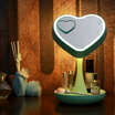 One box surprise early desk-style make-up mirror QHZLP-003 rechargeable makeup mirror touch switch can be stored Valentine&39s Day send his girlfriend to send his wife birthday gift mint green