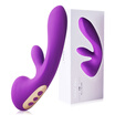 Yue beautiful people like love mouth massage sticks female double-headed vibration AV rods charge waterproof adult fun supplies purple
