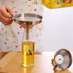 Jingdong supermarket Ou Run Zhe stainless steel funnel size 2 installed