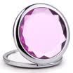 Uplus fashion color portable portable folding double-sided make-up mirror rich purple new&old packaging random delivery makeup mirror mirror mirror