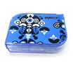 Eyekan Century Kaida contact lens case companion box double box care box K1516 yellow pattern random Eyekan Century Kaida contact lens case companion box double box care box K1516 yellow pattern random