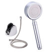 DZ 3587 effective pressurized hand-held shower can be removable metal shower nozzle set with hose base