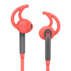 Lock ROCK music cool sports line headphones earphone earphone with wheat for Apple Huawei millet Samsung Red