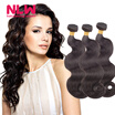 Bouncy Top Quality NLW Products Brazilian Virgin Hair Body Wave 5 Bundles 8A Unprocessed Free Shipping Full&Thick