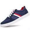 Precentor Sport Canvas Shoes Men&39s Casual Shoes Low Belt Hiking Boots HL15 Blue 40 yards