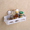 Three thousand feet of kitchen bathroom facing the shelves sucker-type drain racks free of holes without trace storage frame load 10kg 7511
