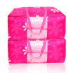 Sheng silk is still goods storage finishing bag clothing quilt storage bag visual 2 pieces of pink sunflower 128L