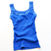 Women Sexy Tank Tops Fashion Multicolors Sleeveless Bodycon Temperament T-shirtSummer Lace Vest Camisole Top