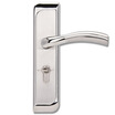 Modern hardware interior door lock bedroom door lock stainless steel double tongue lock handle lock left open type ME-A228-650 M