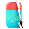 NONOO braised pots stainless steel insulation pot stew brazing insulation cup insulation porridge barrels to eat cup 460ml lake blue