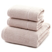 Sanli long-staple cotton A class standard plain wine towel 2 bath towel 1 three-piece combination of flat cloth seam cutting the heart of the multi-standard towel