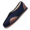 Cloth cloth old Beijing shoes shoes men&39s shoes traditional Chinese wind kung fu shoes round mouth non-slip middle-aged retro shoes 63X-0117 blue 44 yards