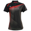 Li Ning LI-NING AAYH234-10 Badminton Jersey Women&39s T-shirt Black Bright Red L