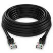 Shanze SAMZHE SH-1080 high-speed ultra-five CAT5e network cable 100 Gigabit network cable computer network jumper super 5 class finished cable black 8 meters
