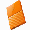 Western Digital WD My Passport 4TB 25-Inch Vibrant Orange Mobile Hard Drive WDBYFT0040BOR-CESN