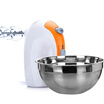 Jingdong Supermarket Germany Fakman FACKELMANN Baking Tools Stainless Steel Mixing Basin V Kitchen Electric Beater Stainless Steel Basin Dispenser Basin 28cm Stirrer Set 10210