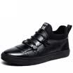 Haotton HAUT TON men&39s shoes British men&39s casual shoes leather shoes B116 black 43 yards