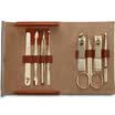 Jingdong Supermarket 777 Nail Knife Set Nail Scissors Repair Beauty&Beauty Combination 8pcs Set NTS-3004G Teak Brown Import
