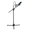 KFW IP-9 mobile phone floor mount microphone stand singing concert bracket three-legged telescopic bracket