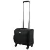 Hanke HANKE Trolley Case Men&39s&Women&39s Business Information Computer Traveling Case Caster Cabinet Wear-resistant boarding box H8662 16-inch black all black