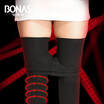 BONAS BONAS A9008 680D with pants anti-hook wire thicker bottom socks legs plastic pressure socks XL code black