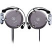 Iron-angle audio-technica ATH-EM7X re-engraved ear hanging headset sports hanging ear-style gray