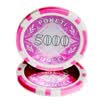 Shanghang Eslite 5000 yuan face value of 50 Texas Hold&39em chips plus embedded iron film