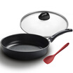 Balearicelli BALLARINI Italy imported 28cm non-stick pan flat frying pan no oil smoke gift Shuangli Silicone shovel gas stove for 75001-550-B