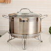 Ou Runzhe pot rack bold diameter dual-use pot with shelf size kit