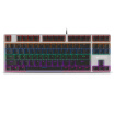 Rapo V500S Alloy Edition Colorful Backlight Game Mechanical Keyboard Backlit Keyboard Game Keyboard Computer Keyboard Laptop Keyboard Black Black Shaft