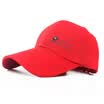 IKEWA BQM026HONG Baseball Hat Male Female Sports Spring Summer Outdoor Hat Cap Tennis Cap Sun Cap Sunshade Red