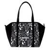 Flowers princess forest in the original song art dumplings package temperament printing canvas bag 1512D001 black