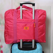 Jingdong supermarket according to the empire EDO travel bag waterproof trolley case storage bag finishing bag TH1139 pink