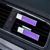 CarSetCity Car Car Perfume Two Packs Diamond Air Conditioner Air Outlet Scented Blue