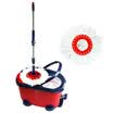 LOHOM chew double drive hand pressure dragged stainless steel rotating mop