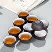 Jingdong Supermarket Baihong Yixing Zisha hand small cup small cup original mineral cup cup master cup Kung Fu tea accessories Wu Zisha cup 10 loaded