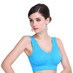 Arctic cashmere sports bra no steel ring sexy comfortable underwear sports vest lake blue M