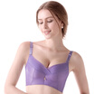 QIANNAIMEI Seamless Thickening No Steel Lap Underwear Gathering Adjustable Tube Crossover Simple Concise Bra