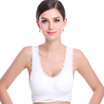 Snow flying bra sexy lace fitness no steel bra XWX7810 white L