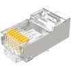 Shanze SAMZHE SJ-P6020 engineering grade six Gigabit network shield crystal head 20 box RJ45 cable 8P8C network cable FTP copper shell