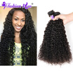 7A Kinky Curly Virgin Hair Brazilian Virgin Hair Kinky Curly 4 Bundles Mink Brazilian Hair Weave Bundles Free Shipping