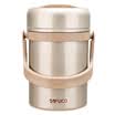 Taifu high TAFUCO stainless steel insulation lunch box T-2602 insulation barrel 304 insulation pot 20L champagne gold gift portable tableware gift insulation package