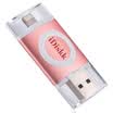 iDiskk U003 Apple mobile phone U disk 128G Apple official MFi certification iPhone iPad mobile phone dual-use U disk rose gold