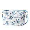 Princess flowers to hear your voice oblique fresh art canvas bag 1506X001 blue