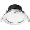 TCL Downlight LED Spotlight 3w5w7w Full set of ceiling light Cattle light Small spotlight Bright silver 5W Warm white 85-95mm hole
