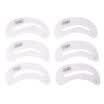Babarosa babarosa thrush card 6 Pack eyebrow eyebrow eyebrows eyebrows enamel card beginners lazy suit Korean word eyebrow eyebrow pencil eyebrow pen aids