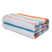 Mattress LOFTEX exports of European&American products cotton towel color yarn cut wool lengthened youth color bath towel blue pink 555g Article 80 150cm