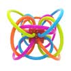 Jingdong supermarket manhattan toy Manhattan ball red classic children&39s toothbrush rattan toy can be Kinkel toothbrush grab the ball