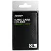 KING LEADER KINARY OS9009 Premium Leather Business Card Holder Card Case Black